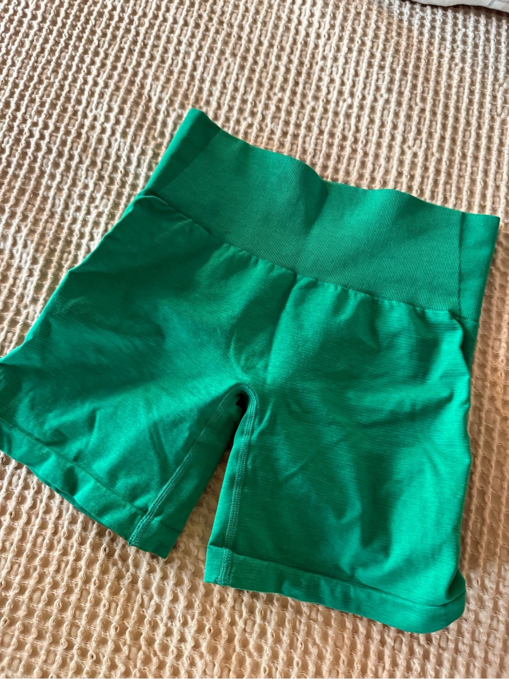 NVGTN Emerald High-Waist Athletic Shorts